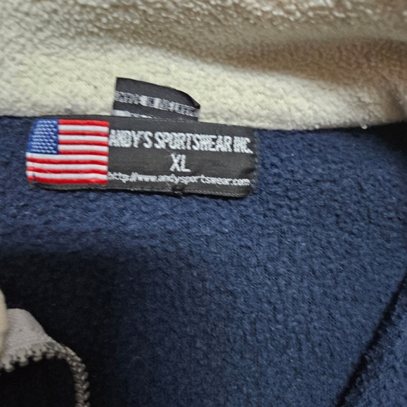 Vintage San Fransisco fleece zip up XL - Picture 3 of 3